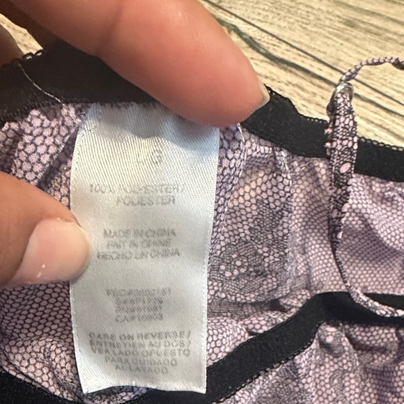 Black and Purple  Camisole - Picture 2 of 8